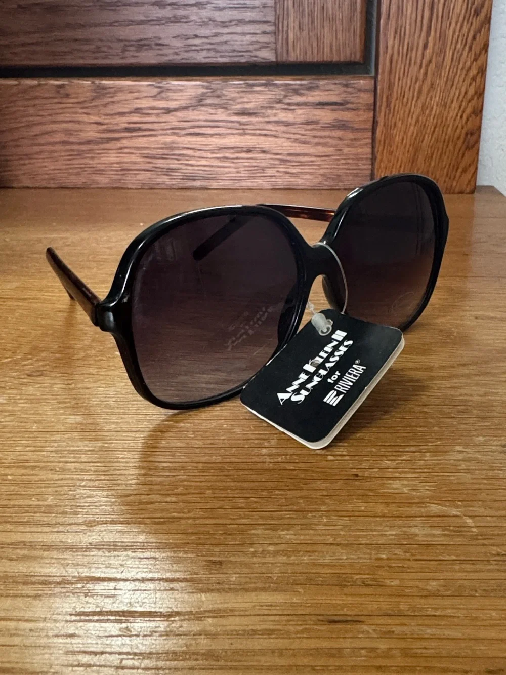 Vintage Anne Klein for Riviera Women's Oversized Sunglasses, NWT